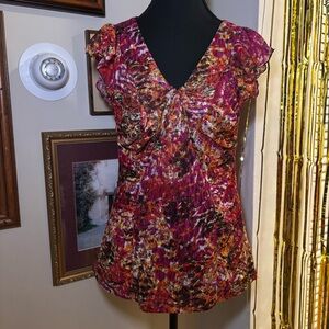 Vibrant Multicolor Women's Top